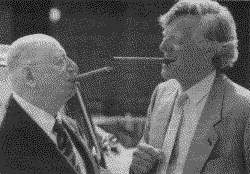 Michael and Lew Grade
