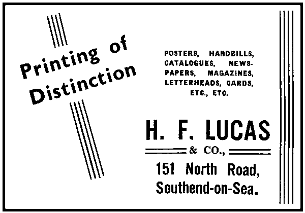 Advertisment in ‘The Fascist’ newspaper, October 1934, edited by Arnold Leese