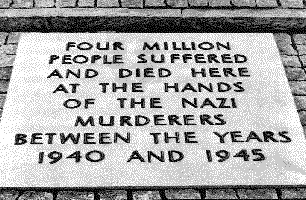 The Plaque at Auschwitz, Before: 4 Million