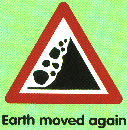 Earth moved again