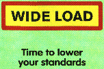 Time to lower your standards