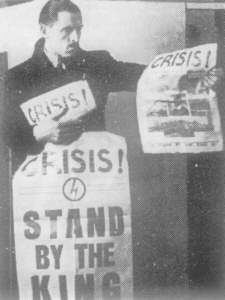 Mass sales of a special paper brought out in support of King Edward VIII