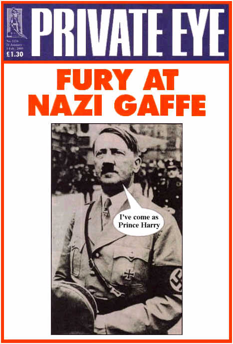Front cover of Private Eye no. 1124, 21 January 2005