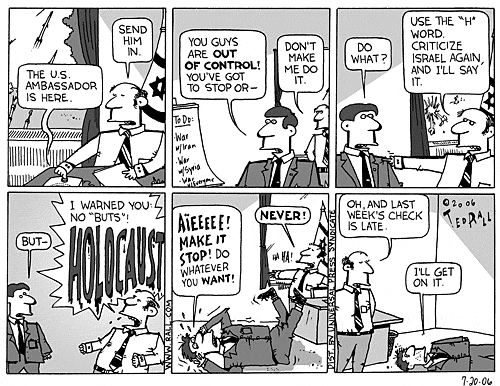 ‘AIEEEEE! Make it stop! Do whatever you want!’ Ted Rall on the Holocaust