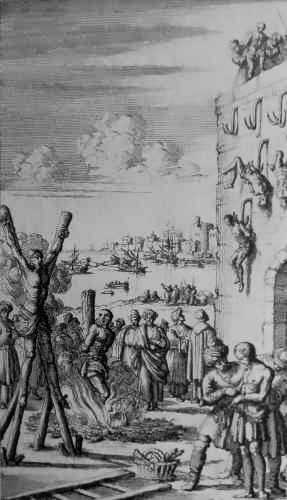 Mass torture of white slaves
