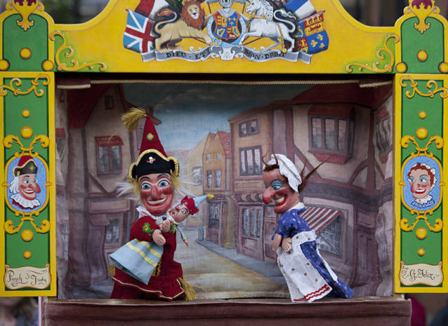 The Punch and Judy Show that is Marriage