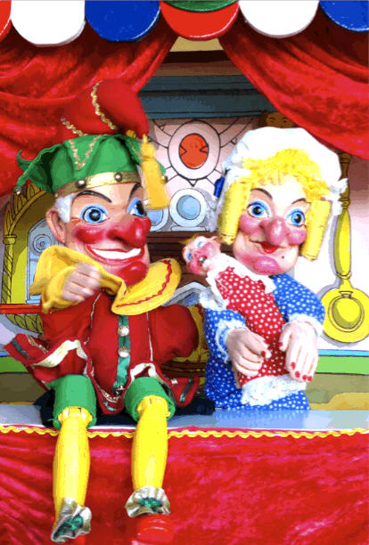 The Punch and Judy Show that is Marriage