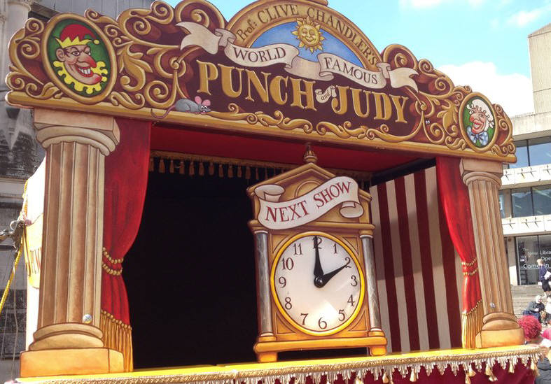 The Punch and Judy Show that is Marriage