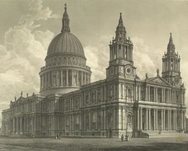 Sir Christopher Wren’s St Paul’s cathedral