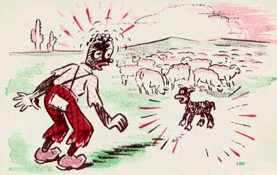 Black man, black sheep