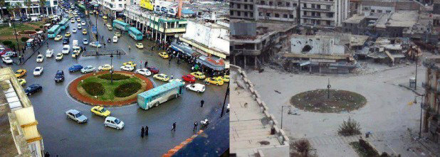 Syria before and after the activities of Western politicians